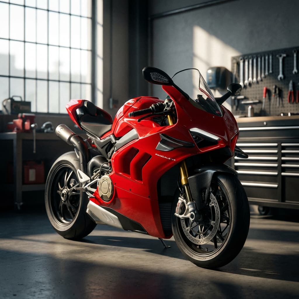 Ducati Panigale at MotoFit 2 Ahmedabad — Listen to the precision of a tuned superbike